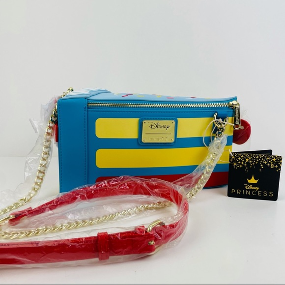 Loungefly Handbags - Loungefly Disney Princess Snow White Cosplay Cake Crossbody Bag Purse WDTB2465